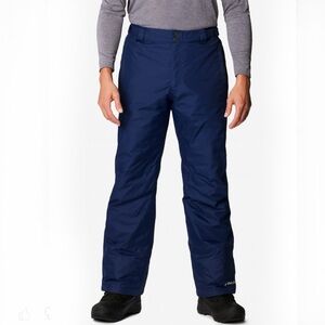 COLUMBIA Blue Winter Pants Bugaboo Water Resistant Insulated Ski Snowboard